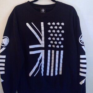 Syndicate Original Black Crewneck sweatshirt mens size large